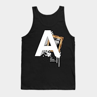 A is for ART Tank Top